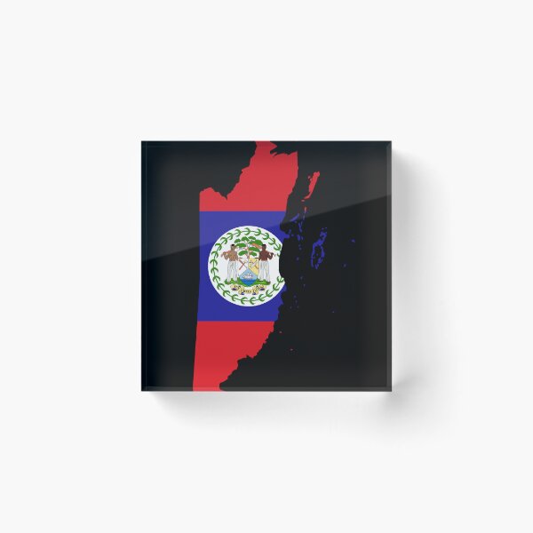 Item preview, Belize Map designed and sold by feether-store.