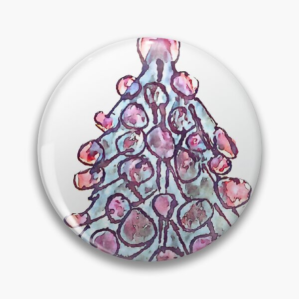 Item preview, Watercolor Christmas tree  designed and sold by Tonyasartprints.