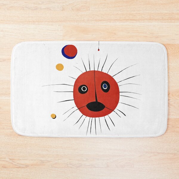 Item preview, Joan Miro Inspired Abstract Red Sun  designed and sold by bettypure.