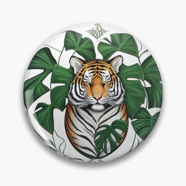 Artikelvorschau, Albo Monstera Tiger entworfen und verkauft von greenbeanart.