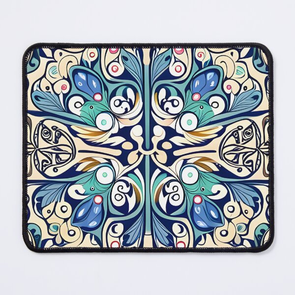 Item preview, folk art tiling designed and sold by LeanIn1.