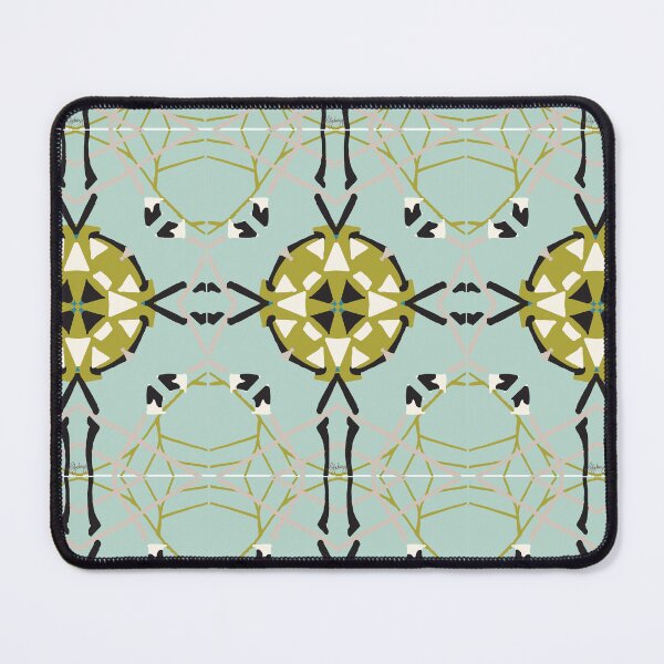 Item preview, Mint Geometric Snowflake designed and sold by Ldydesign.