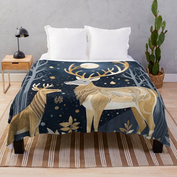 Item preview, Moonlit Reindeer Elegance designed and sold by Cursin Critter.