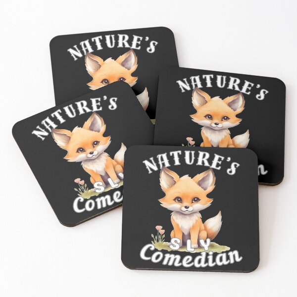 Item preview, Nature’s Sly Comedian designed and sold by FoxVibes.
