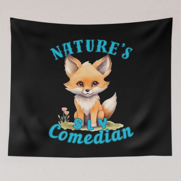 Item preview, Nature’s Sly Comedian. fox face designed and sold by FoxVibes.