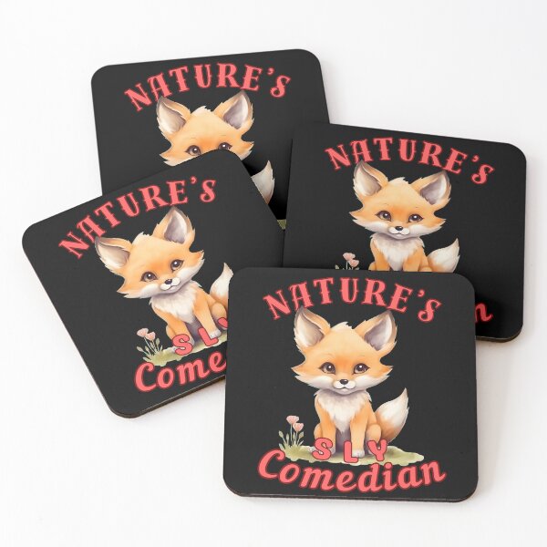 Item preview, Nature’s Sly Comedian. fox head designed and sold by FoxVibes.