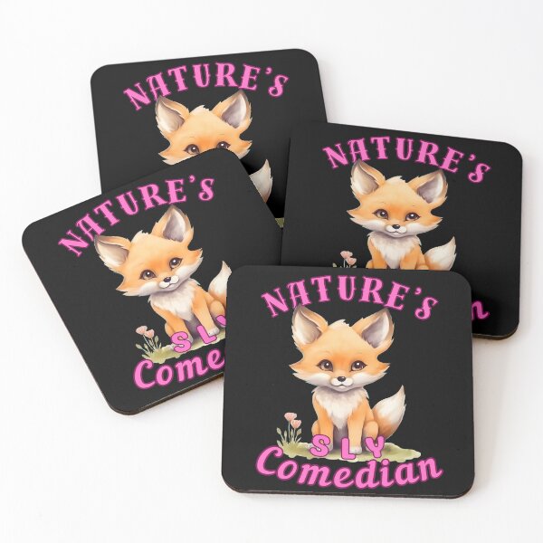 Item preview, Nature’s Sly Comedian. cool fox designed and sold by FoxVibes.