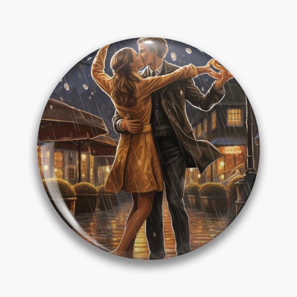 Item preview, Couple Dancing with Pretzels designed and sold by racquelmakinano.