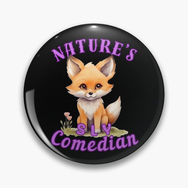 Item preview, Nature’s Sly Comedian. realistic fox designed and sold by FoxVibes.