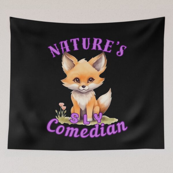 Item preview, Nature’s Sly Comedian. realistic fox designed and sold by FoxVibes.