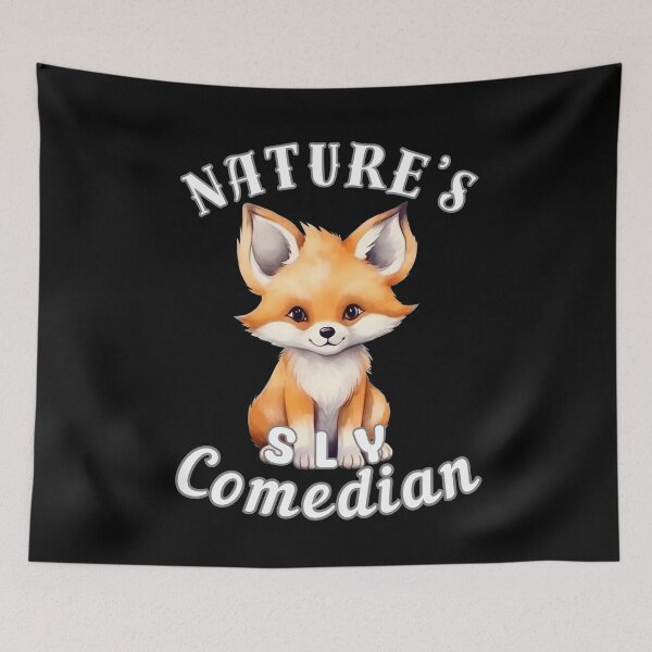 Item preview, Nature’s Sly Comedian. fox quote designed and sold by FoxVibes.