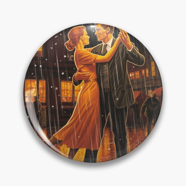 Item preview, Couple Dancing with Pretzels designed and sold by racquelmakinano.