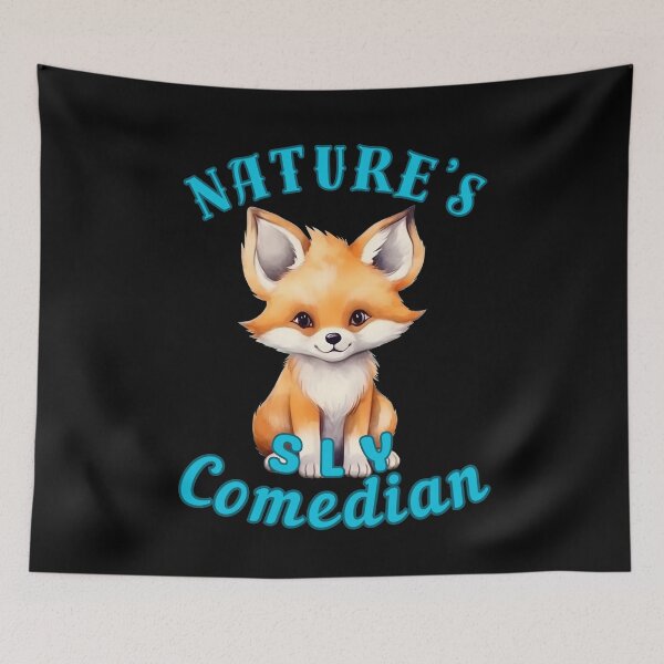 Item preview, Nature’s Sly Comedian. snow fox designed and sold by FoxVibes.