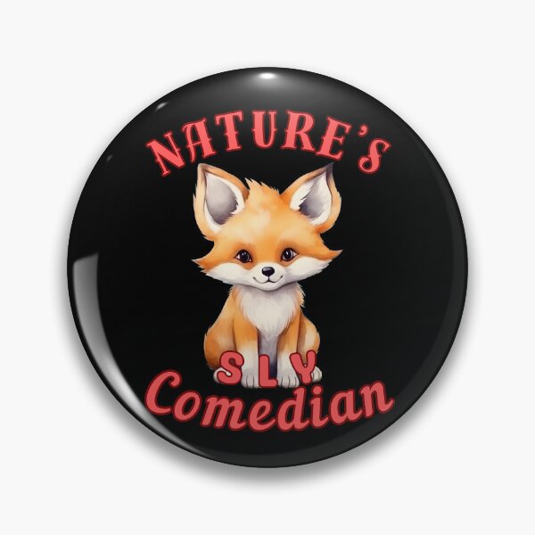 Item preview, Nature’s Sly Comedian. fox owner designed and sold by FoxVibes.