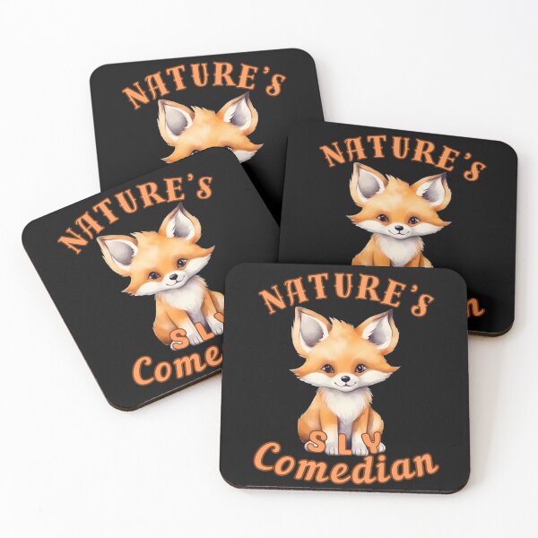 Item preview, Nature’s Sly Comedian. fox watercolor designed and sold by FoxVibes.