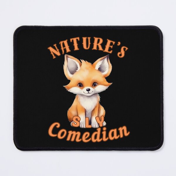 Item preview, Nature’s Sly Comedian. fox watercolor designed and sold by FoxVibes.