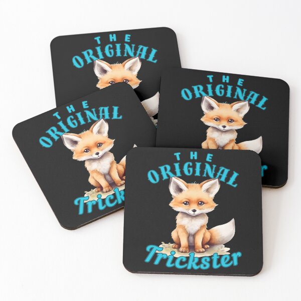 Item preview, The Original Trickster. fox face designed and sold by FoxVibes.