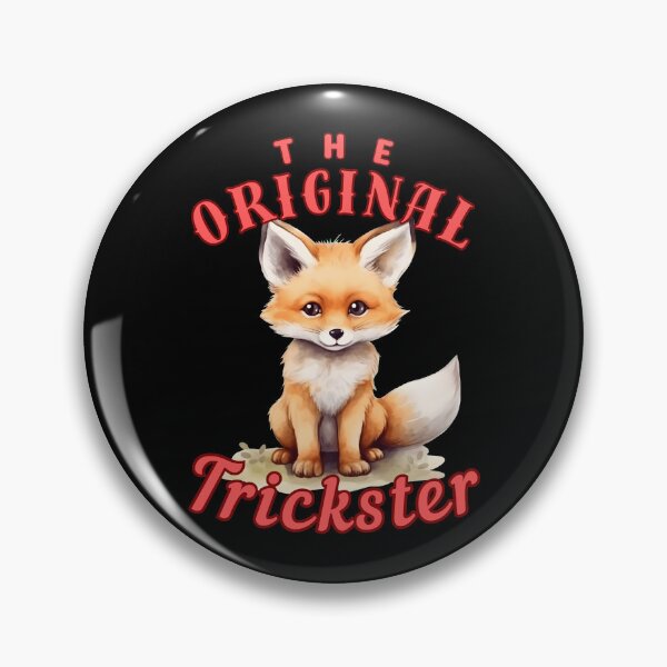 Item preview, The Original Trickster. fox head designed and sold by FoxVibes.