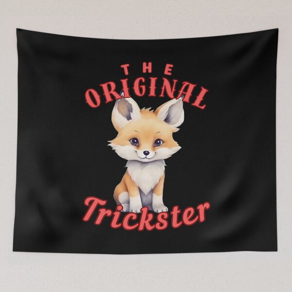 Item preview, The Original Trickster. fox owner designed and sold by FoxVibes.