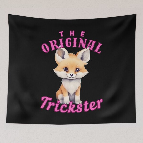 Item preview, The Original Trickster. fox foxes designed and sold by FoxVibes.