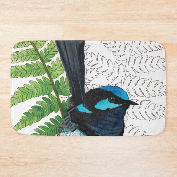Item preview, Wren Superb Fairy Australian bird designed and sold by blueidesign.