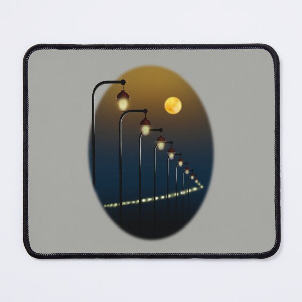 Item preview, Street Lights Under the Moon designed and sold by LJArtworkDesign.