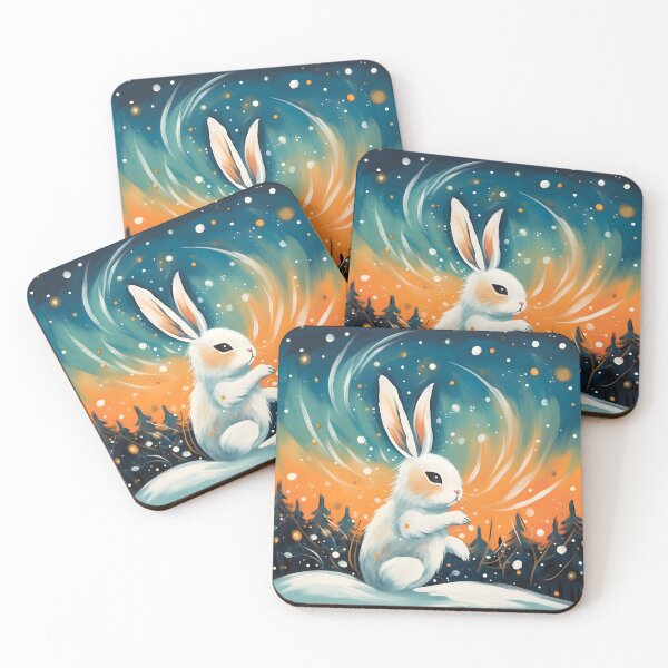Item preview, Winter's Gentle Hare designed and sold by Cursin Critter.