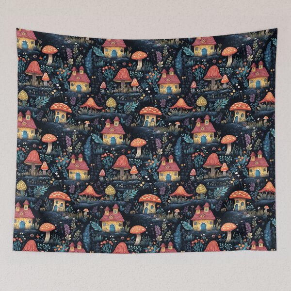Item preview, Fairy House Pattern designed and sold by Sacred-Circle.