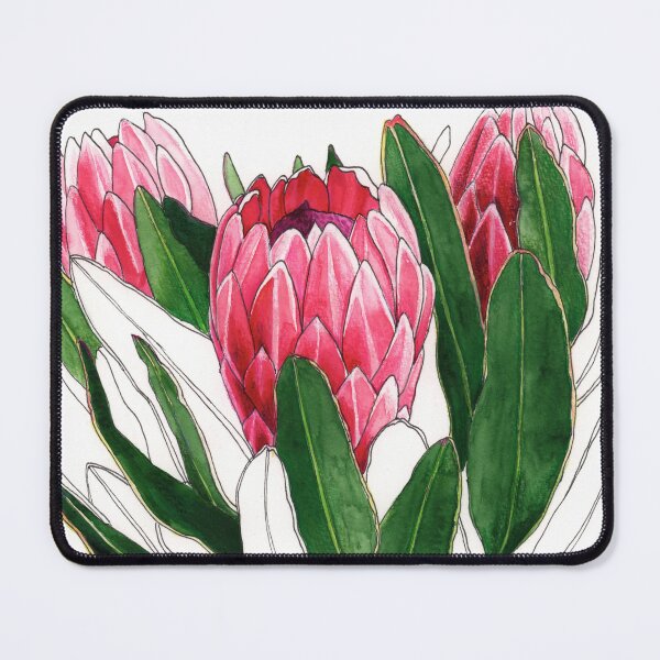 Item preview, Protea flowers pink designed and sold by blueidesign.