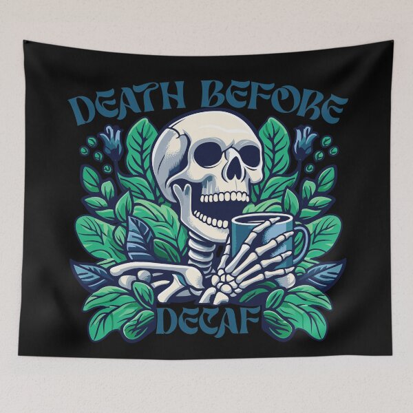 Item preview, death before decaf II designed and sold by hunnydoll.