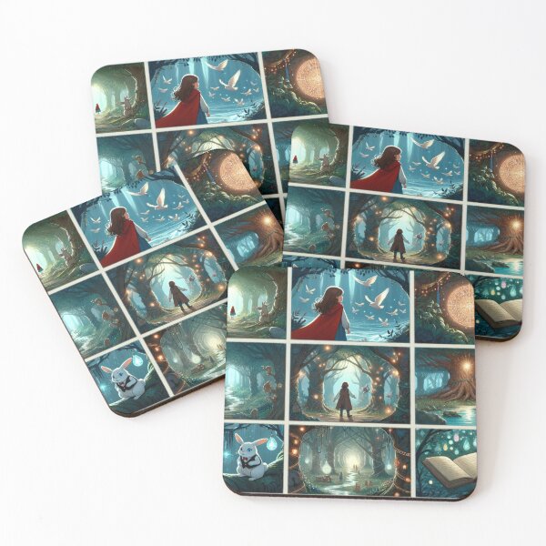 Item preview, Evangeline and Scruff of the Whispering Woods  designed and sold by DronzaX.