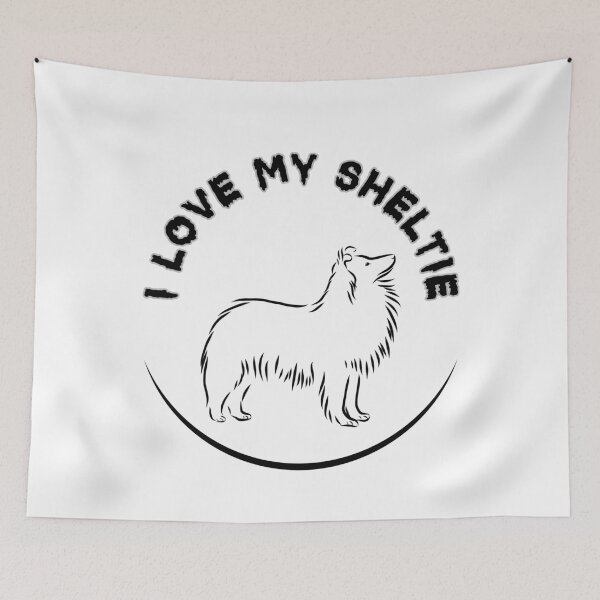Item preview, I love my Sheltie designed and sold by NexCreation.