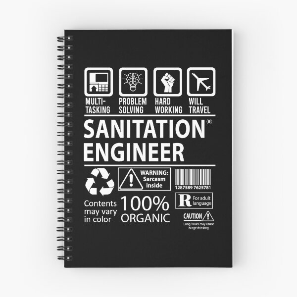 Item preview, Sanitation Engineer - Multitasking designed and sold by alphatinost.