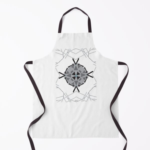 Item preview, Grey Geometric Snowflake designed and sold by Ldydesign.