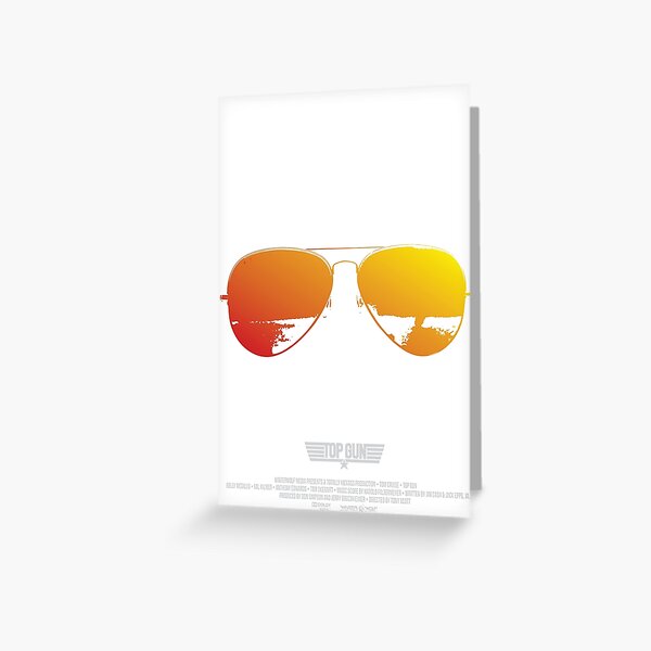 Maverick's Aviators Greeting Card