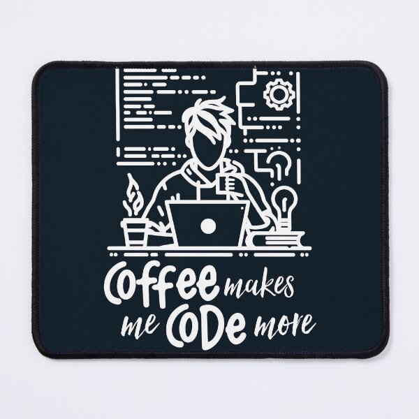 Item preview, Coffee makes me code more - Software engineering design designed and sold by krishutd.