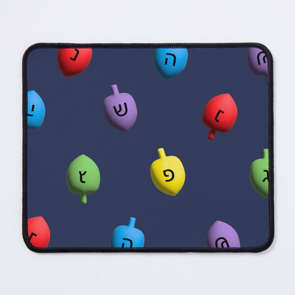 Item preview, Hanukkah - Dreidel Pattern, Dark Blue Background designed and sold by OG-Graphics.
