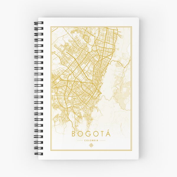 Item preview, Bogotá Map designed and sold by feether-store.