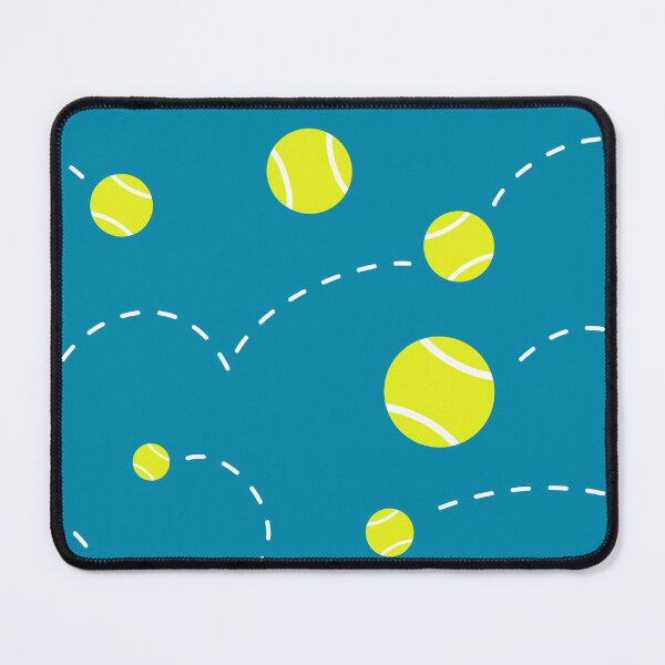 Item preview, Bouncing Tennis Balls on Blue Court designed and sold by VintageStyle.
