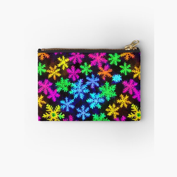 Item preview, Neon Snowflakes - Seamless Pattern designed and sold by Chubuter.