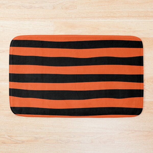Item preview, Black & Orange Stripes Pattern designed and sold by TeraiNB.