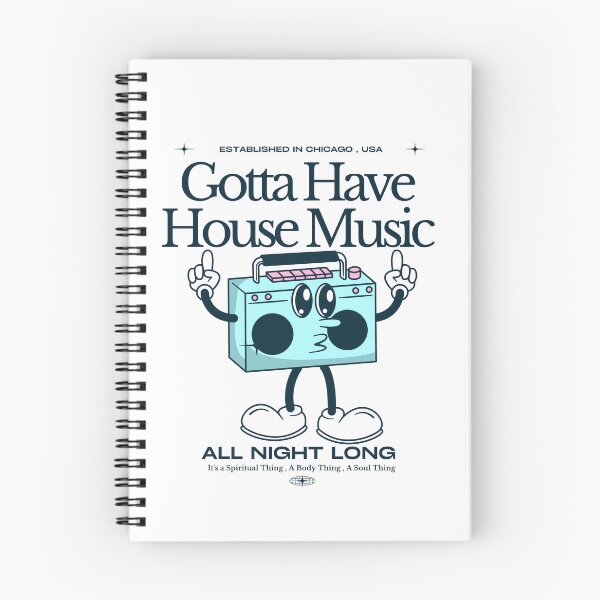 Aperçu de l'œuvre HOUSE MUSIC - Gotta Have (marine) créée et vendue par Discothreadz.