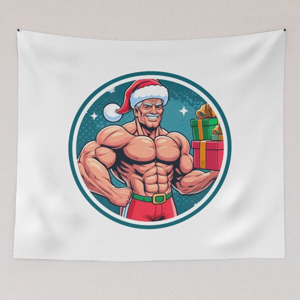 Item preview, Gifts from Muscular Santa Claus designed and sold by muscledaddies.