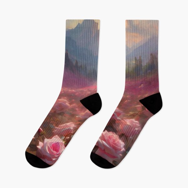 Item preview, Pink Roses Field designed and sold by cr6zym1nd.
