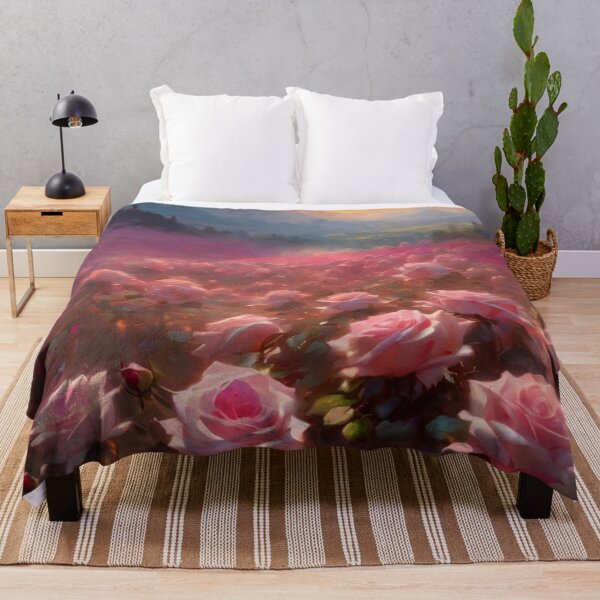 Item preview, Pink Roses Field designed and sold by cr6zym1nd.
