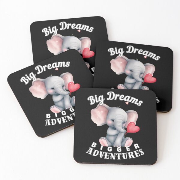 Item preview, Big Dreams, Bigger Adventures designed and sold by ElephantVibes.