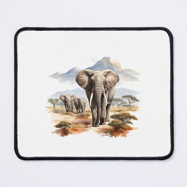 Item preview, Elephant Portrait designed and sold by ElephantVibes.