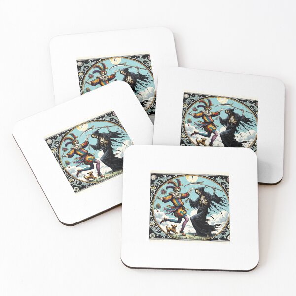 Item preview, The fool dances with death designed and sold by Ehiart.