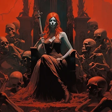 Artwork thumbnail, Queenie by RicoInStudios