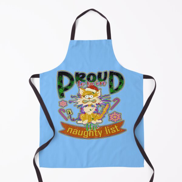 Item preview, proud to be on the naughty list | cat christmas funny designed and sold by creativerooney.